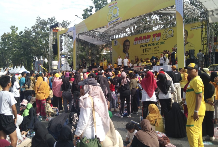 Dihadiri Para Petinggi Golkar dan PKS, Pasangan Syamsuar-Mawardi Resmi Diperkenalkan Kepada Publik