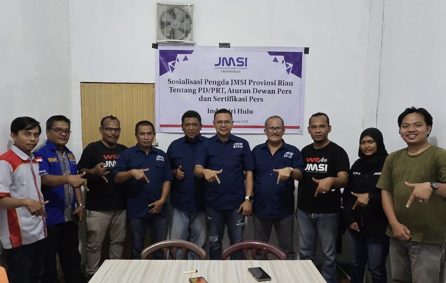 Lakukan Visitasi, JMSI Riau Dorong Media Siber di JMSI Inhu Perkuat Kerjasama Kemitraan