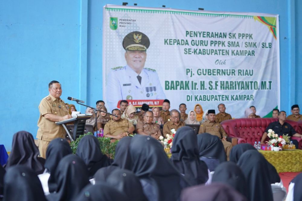 Pj Gubri Himbau Sekolah Waspadai Aktivitas Judi Online di Kalangan Remaja