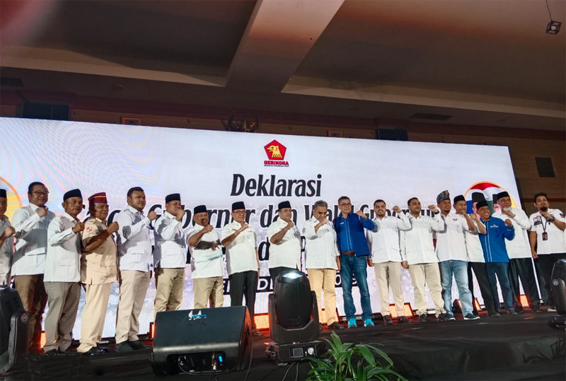 Nasir-Wardan Deklarasi Maju Pilgub, Masalah Infrastruktur dan Hilirisasi Sawit Jadi Perhatian Utama