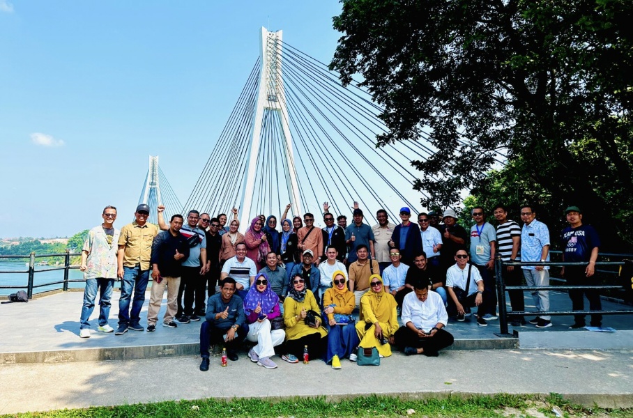 Alumni Unri Se Indonesia, Peserta Rakerpus III dan Silatnas Tiba di Batam