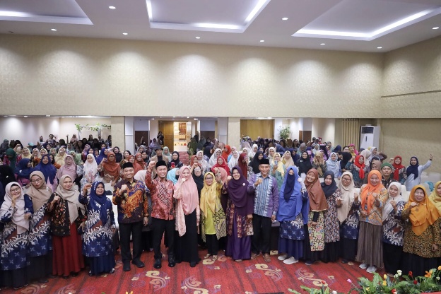 Himpaudi Deklarasikan Dukungan kepada Agung Nugroho-Markarius untuk Pilwako Pekanbaru