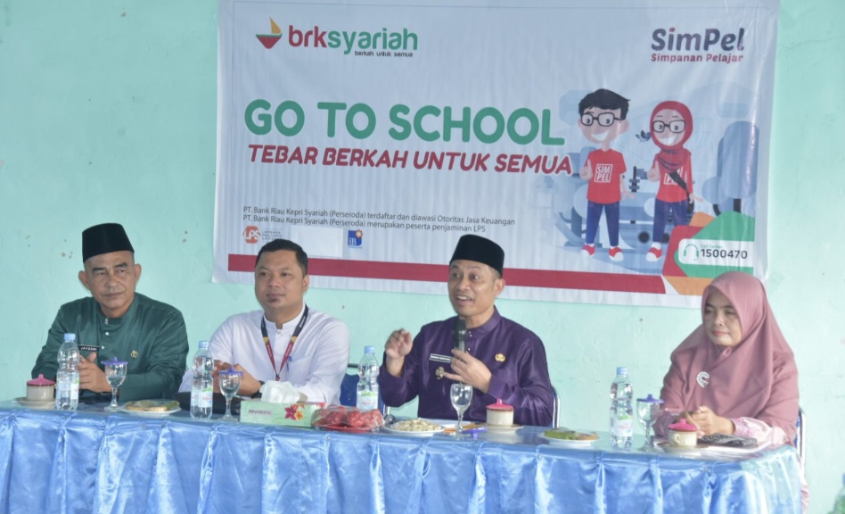 Dihadiri Wabup, BRK Syariah Perkenalkan Tabungan Dhuha Haji Muda  Kepada Pelajar Bengkalis