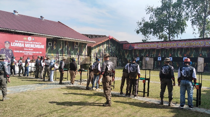 Puluhan Pimred Ikuti Lomba Menembak, Kapolda Riau : Menembak Olah Raga Paling Aman