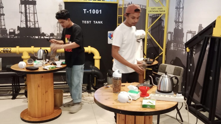 Lomba Manual Brewing Kopi Liberika Sawit, Langkah Kecil "Membangunkan Raksasa"