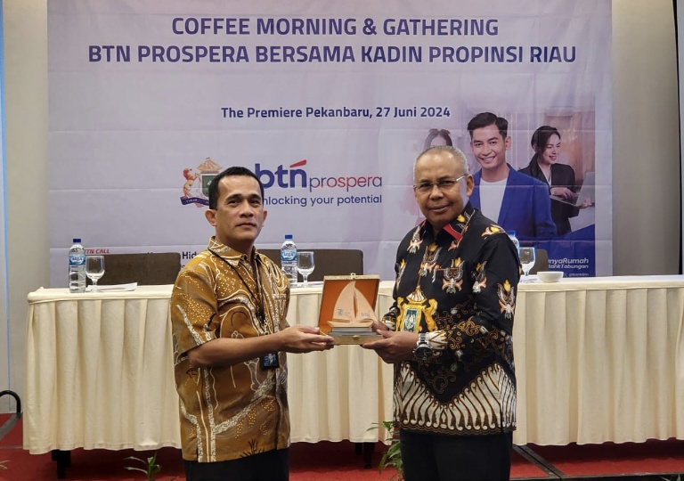 Coffee Morning dan Gathering BTN Prospera Bersama KADIN Provinsi Riau