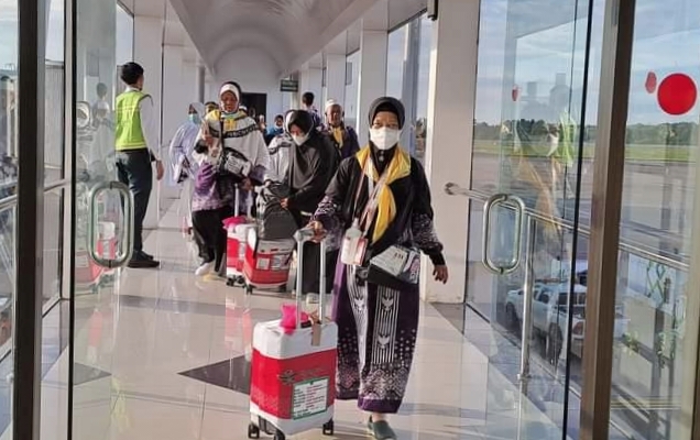 Sudah 2.249 Jemaah Haji Riau dari Lima Kloter Kembali ke Tanah Air