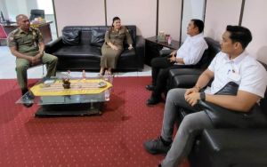 Ditreskrimsus Polda Riau dan Satpol PP Koordinasi Penegakan Perda