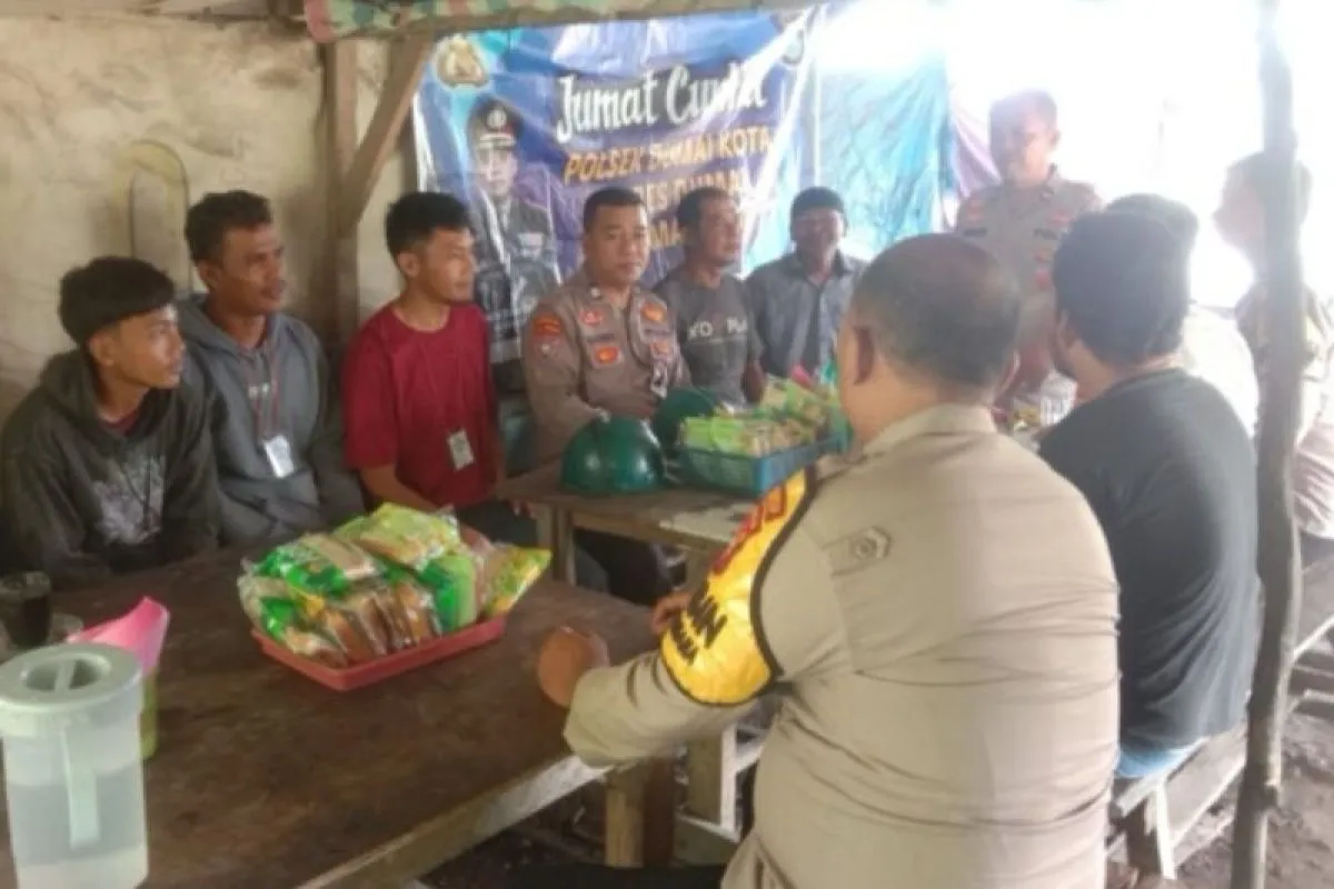 Polsek Dumai Kota Ingatkan Warga Hindari Politik Uang Selama Pilkada