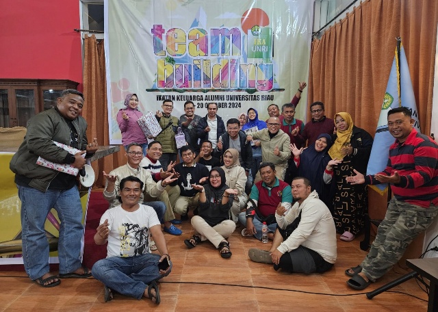 IKA Unri Gelar Pelatihan Team Building, Perkuat Kebersamaan Dalam Jalankan Program Kerja