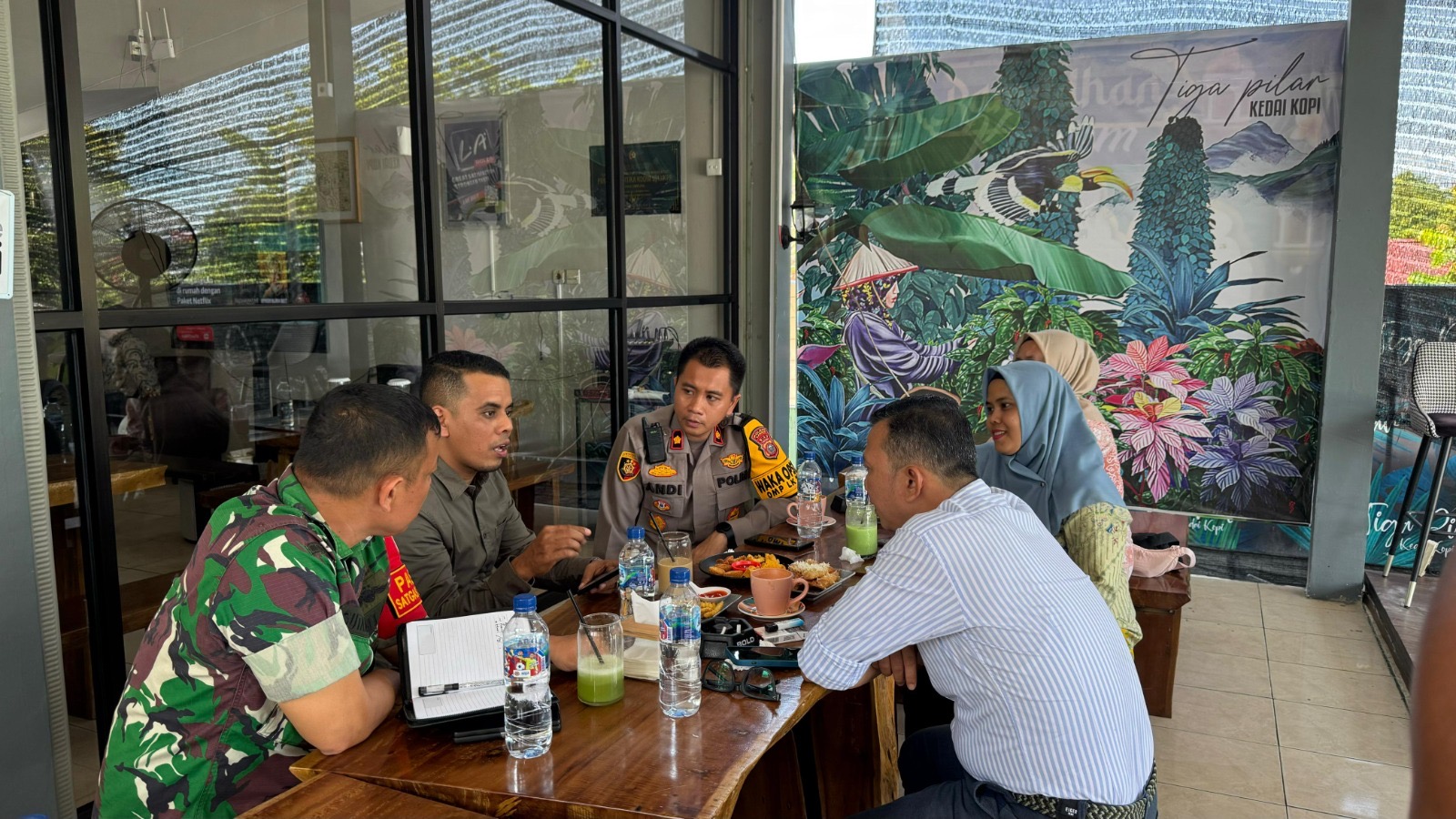 Hadir Giat Coffee Morning KPU Kampar, Bawaslu Akan Awasi Kegiatan Sortir dan Lipat Kertas Surat Suara Pilkada Serentak 2024