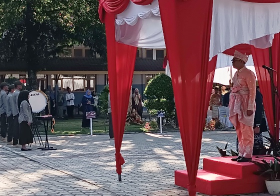 Pimpin Upacara Sumpah Pemuda, Pj Gubernur Ajak Tumbuhkan Semangat Patriotik