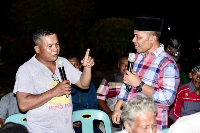 KBS Kampanye di Desa Selat Baru, Petani Minta Bantuan Tanam Padi IP 200